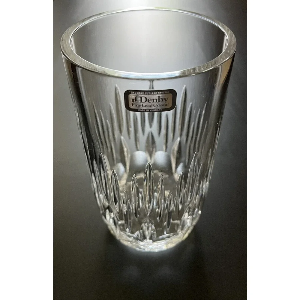 Stunning Vintage Denby‎ 24% Lead Crystal 7